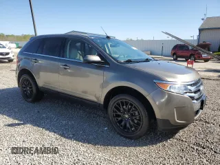 2013 Ford Edge Limited with VIN 2FMDK3KC4DBE02723, listed as a Copart auction lot 52996895 with 46,633 mi miles and Salvage Title. Bid and sale history available at DreamBid. Image 4.
