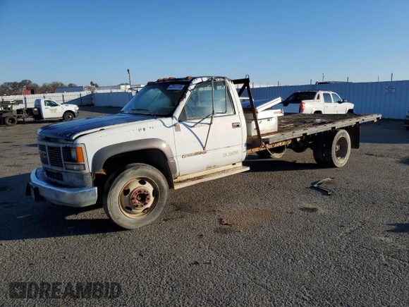 1991 GMC Sierra 1500 with VIN 1GDKC34N5MJ510668, listed as a Copart auction lot 42041115 with 294,934 mi miles and Clean Title. Bid and sale history available at DreamBid. Image 1.