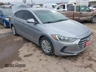 2017 Hyundai Elantra SE with VIN 5NPD74LF8HH149548, listed as a IAAI auction lot 41593452 with 153,712 mi miles and . Bid and sale history available at DreamBid. Image 1.