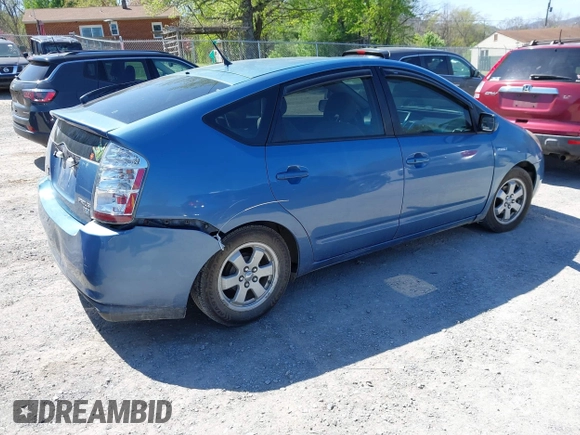 2007 Toyota Prius with VIN JTDKB20U477669231, listed as a IAAI auction lot 41988620 with 140,822 mi miles. Bid and sale history available at carsss.com. Image 4.