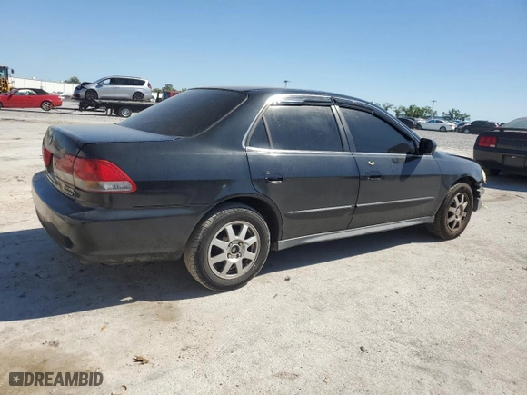 2002 Honda Accord Sdn SE with VIN 1HGCG66802A065003, listed as a Copart auction lot 49735635 with 144,367 mi miles and Salvage Title. Bid and sale history available at carsss.com. Image 3.