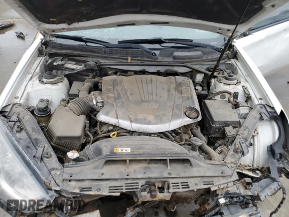 2013 Hyundai Genesis Coupe Track z VIN KMHHU6KJ7DU096333, wystawiony jako Copart lot #81643984 z przebiegiem Nie podano mil oraz Szkoda całkowita • Salvage title. Historia ofert i sprzedaży dostępna na DreamBid. Obrazek 11.