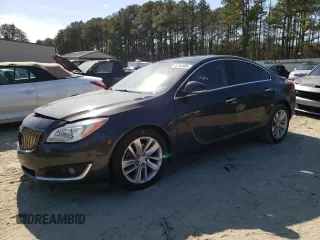 2014 Buick Regal Premium II with VIN 2G4GR5GX3E9301780, listed as a Copart auction lot 46744904 with 151,916 mi miles and Salvage Title. Bid and sale history available at carsss.com. Image 1.