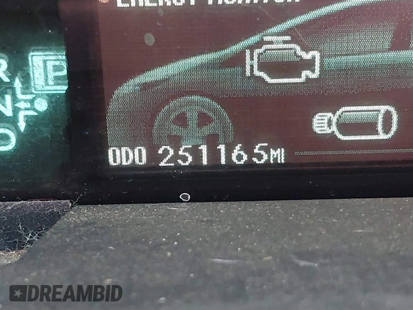 2013 Toyota Prius One with VIN JTDKN3DU1D5634256, listed as a IAAI auction lot 41695971 with 251,165 mi miles. Bid and sale history available at carsss.com. Image 15.