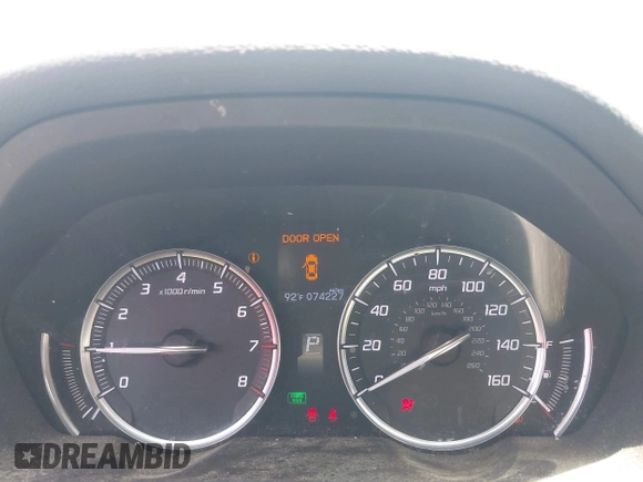 2015 Acura TLX with VIN 19UUB1F34FA006990, listed as a IAAI auction lot 42546445 with 74,227 mi miles and . Bid and sale history available at DreamBid. Image 7.