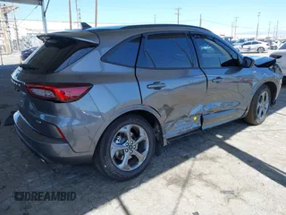 2024 Ford Escape ST-Line with VIN 1FMCU0MZ7RUA96544, listed as a IAAI auction lot 41830465 with 3,463 mi miles and . Bid and sale history available at DreamBid. Image 4.