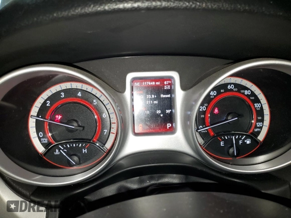 2017 Dodge Journey SXT с VIN 3C4PDCBB9HT612828, выставлен на аукционе Copart как лот 57017325 с пробегом 117 648 миль миль и Списание • Salvage title. История ставок и продаж доступна на DreamBid. Изображение 9.