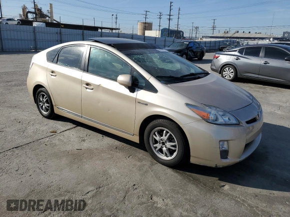 2010 Toyota Prius II with VIN JTDKN3DU7A0216244, listed as a Copart auction lot 50058925 with 109,762 mi miles and Salvage Title. Bid and sale history available at carsss.com. Image 4.