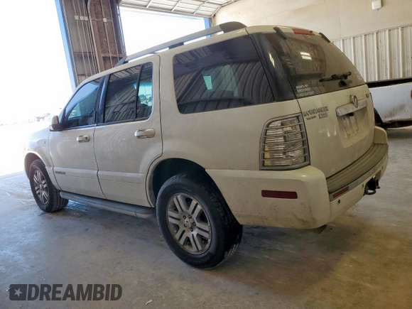 2010 Mercury Mountaineer Premier with VIN 4M2EN3JEXAUJ00212, listed as a Copart auction lot 62010725 with 244,794 mi miles and Salvage title. Bid and sale history available at DreamBid. Image 2.