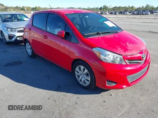 2012 Toyota Yaris L with VIN JTDKTUD33CD503112, listed as a IAAI auction lot 41093304 with 179,744 mi miles. Bid and sale history available at carsss.com. Image 1.