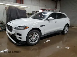 2017 Jaguar F-Pace 35t Prestige with VIN SADCK2BV4HA059963, listed as a Copart auction lot 49230485 with 151,056 mi miles and Salvage Title. Bid and sale history available at DreamBid. Image 1.