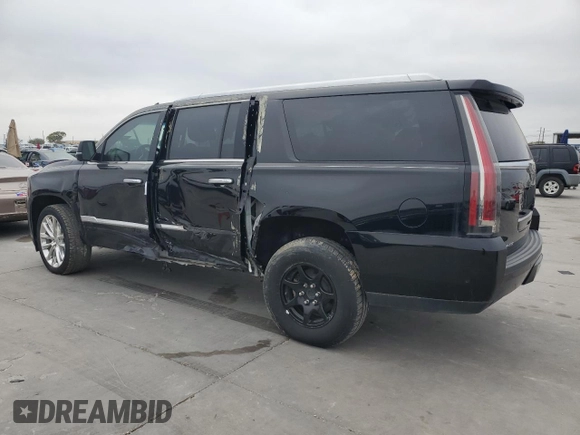 2019 Cadillac Escalade ESV Premium Luxury z VIN 1GYS3JKJXKR210075, wystawiony jako Copart lot #81548984 z przebiegiem Nie podano mil oraz Szkoda całkowita • Salvage title. Historia ofert i sprzedaży dostępna na DreamBid. Obrazek 2.