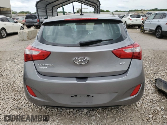 2015 Hyundai Elantra GT with VIN KMHD35LH2FU237593, listed as a Copart auction lot 57094064 with 74,017 mi miles and Salvage Title. Bid and sale history available at carsss.com. Image 6.