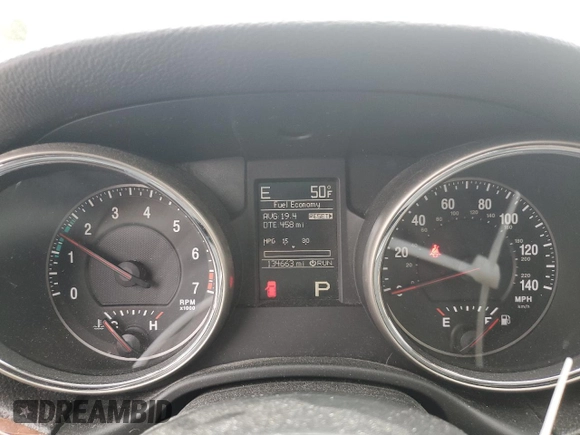 2012 Jeep Grand Cherokee Limited with VIN 1C4RJEBG7CC354127, listed as a Copart auction lot 44408345 with 134,663 mi miles and Salvage Title. Bid and sale history available at carsss.com. Image 9.