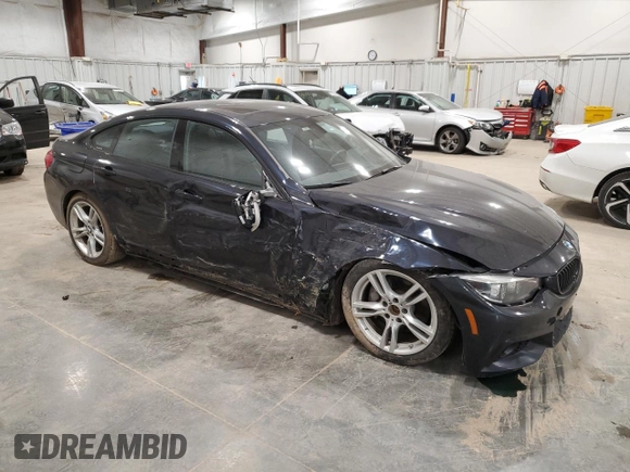 2019 BMW 4 Series 440i xDrive with VIN WBA4J7C53KBM74527, listed as a Copart auction lot 82386114 with 60,751 mi miles and Non Repairable. Bid and sale history available at carsss.com. Image 4.