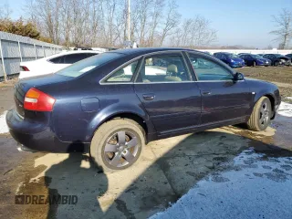 2002 Audi A6 with VIN WAULD64B52N093679, listed as a Copart auction lot 89145585 with 275,798 mi miles and Salvage Title. Bid and sale history available at carsss.com. Image 3.