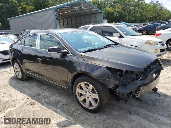 2013 Buick LaCrosse Premium 1 with VIN 1G4GF5E30DF208682, listed as a Copart auction lot 71568954 with 125,640 mi miles and Salvage Title. Bid and sale history available at carsss.com. Image 4.