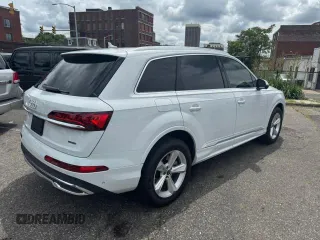 2023 Audi Q7 Premium with VIN WA1AXBF78PD019523, listed as a Copart auction lot 66156955 with 13,821 mi miles and Clean title. Bid and sale history available at DreamBid. Image 3.