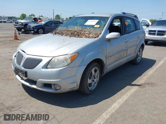 2005 Pontiac Vibe with VIN 5Y2SL63845Z441069, listed as a IAAI auction lot 42158593 with Not Provided miles. Bid and sale history available at carsss.com. Image 2.