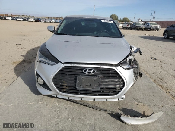 2014 Hyundai Veloster Turbo with VIN KMHTC6AE9EU184531, listed as a Copart auction lot 79663444 with 81,865 mi miles and Salvage Title. Bid and sale history available at carsss.com. Image 5.