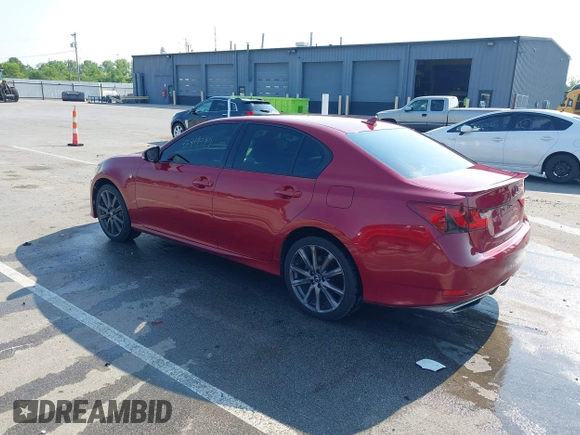 2013 Lexus GS 350 with VIN JTHCE1BL3D5011402, listed as a IAAI auction lot 42419049 with 154,205 mi miles and . Bid and sale history available at DreamBid. Image 3.