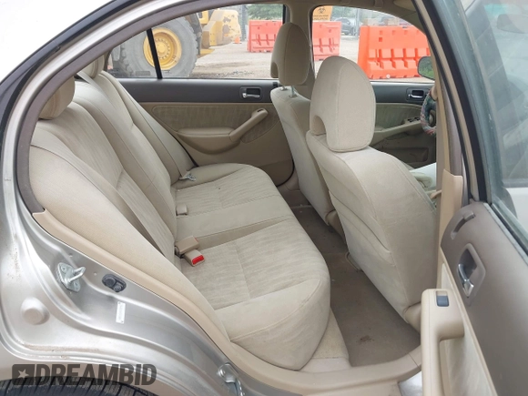 2003 Honda Civic LX z VIN 1HGES16583L030280, wystawiony jako IAAI lot #42515533 z przebiegiem Nie podano mil oraz . Historia ofert i sprzedaży dostępna na DreamBid. Obrazek 8.
