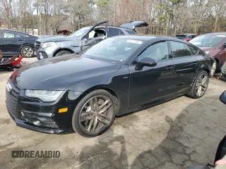 2016 Audi S7 with VIN WAUW2AFC2GN110487, listed as a Copart auction lot 44377005 with 46,326 mi miles and Salvage Title. Bid and sale history available at carsss.com. Image 1.