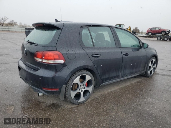 2010 Volkswagen GTI with VIN WVWHV7AJ9AW232342, listed as a Copart auction lot 51181705 with 100,888 mi miles and Salvage Title. Bid and sale history available at carsss.com. Image 3.