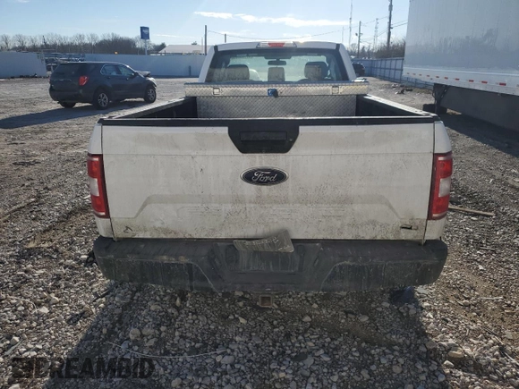 2018 Ford F-150 XL с VIN 1FTMF1EB6JKE03244, выставлен на аукционе Copart как лот 42908695 с пробегом 123 091 миль миль и Списание • Salvage title. История ставок и продаж доступна на DreamBid. Изображение 6.