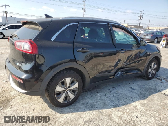 2017 Kia Niro Touring Launch Edition with VIN KNDCC3LC2H5101597, listed as a Copart auction lot 43208055 with 79,930 mi miles and Salvage Title. Bid and sale history available at carsss.com. Image 3.