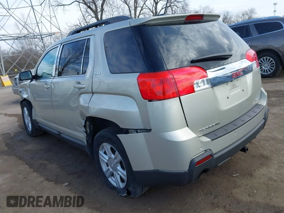 2015 GMC Terrain SLT with VIN 2GKFLXE32F6429187, listed as a IAAI auction lot 41697367 with 106,844 mi miles and . Bid and sale history available at carsss.com. Image 3.