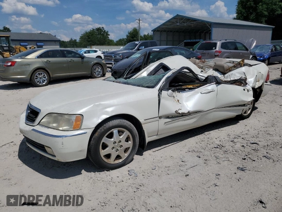 2002 Acura RL with VIN JH4KA96592C007896, listed as a Copart auction lot 57753644 with 0 mi miles and Non Repairable. Bid and sale history available at carsss.com. Image 1.