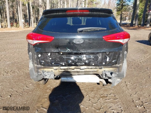 2018 Hyundai Tucson SE with VIN KM8J23A48JU708357, listed as a IAAI auction lot 41274856 with 66,531 mi miles. Bid and sale history available at carsss.com. Image 6.