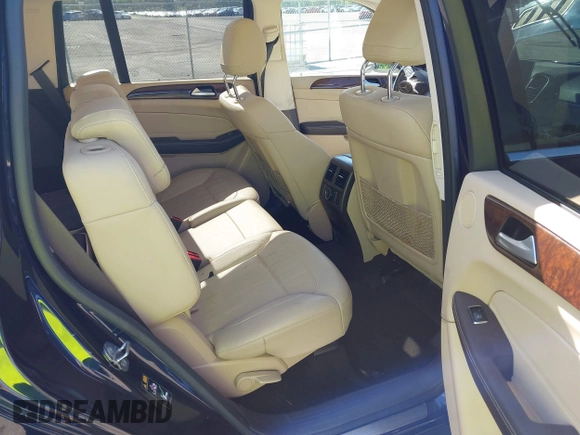 2019 Mercedes-Benz GLS 450 with VIN 4JGDF6EE7KB229169, listed as a IAAI auction lot 42558733 with 21,477 mi miles and . Bid and sale history available at DreamBid. Image 8.