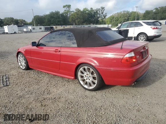 2006 BMW 3 Series 330Ci with VIN WBABW53496PL54731, listed as a Copart auction lot 70453944 with 195,261 mi miles and Salvage Title. Bid and sale history available at carsss.com. Image 2.