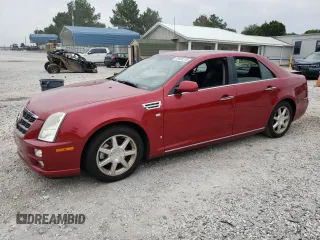 2009 Cadillac STS RWD z VIN 1G6DW67V890167226, wystawiony jako Copart lot #69436104 z przebiegiem 75 541 mil mil oraz Szkoda całkowita • Salvage title. Historia ofert i sprzedaży dostępna na DreamBid. Obrazek 1.
