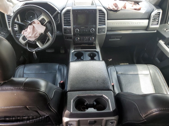 2017 Ford F-250 Lariat with VIN 1FT7W2BTXHEF07132, listed as a Copart auction lot 55184555 with Not provided miles and Salvage title. Bid and sale history available at DreamBid. Image 8.
