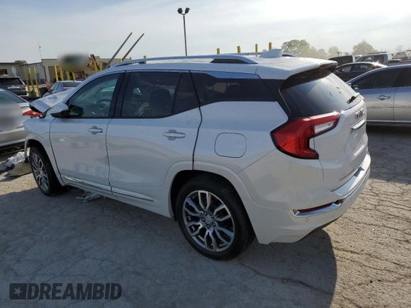 2024 GMC Terrain Denali with VIN 3GKALXEG9RL253848, listed as a Copart auction lot 65416595 with 10,781 mi miles and Salvage title. Bid and sale history available at DreamBid. Image 2.