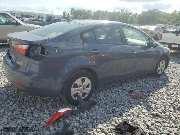 2014 Kia Forte LX with VIN KNAFK4A69E5048277, listed as a Copart auction lot 51993015 with 125,527 mi miles and Salvage Title. Bid and sale history available at carsss.com. Image 3.
