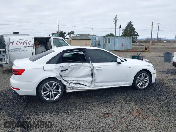 2017 Audi A4 Season of Audi Premium with VIN WAUDNAF48HN039739, listed as a IAAI auction lot 41744481 with 48,610 mi miles. Bid and sale history available at carsss.com. Image 13.