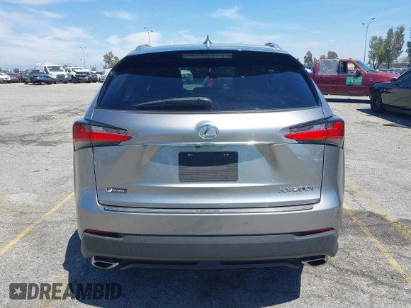 2017 Lexus NX with VIN JTJYARBZ1H2072015, listed as a IAAI auction lot 42092688 with 86,523 mi miles. Bid and sale history available at carsss.com. Image 16.