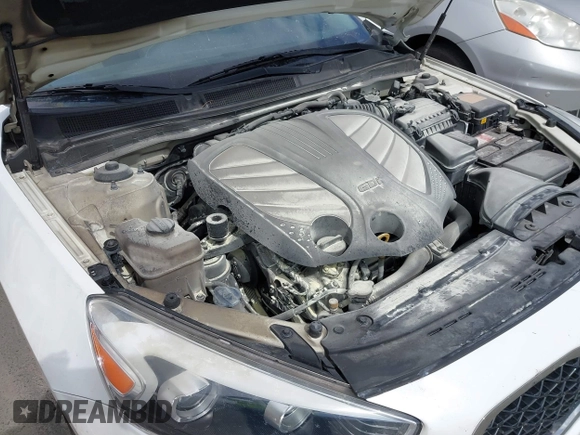 2016 Kia Cadenza Premium with VIN KNALN4D77G5218198, listed as a IAAI auction lot 40381356 with 77,116 mi miles. Bid and sale history available at carsss.com. Image 6.