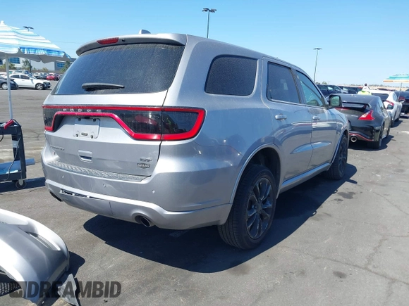 2020 Dodge Durango GT Plus with VIN 1C4RDJDG4LC258601, listed as a IAAI auction lot 42303778 with 111,535 mi miles and . Bid and sale history available at DreamBid. Image 4.