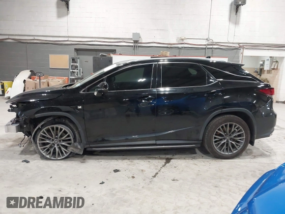 2020 Lexus RX 350 F Sport Performance with VIN 2T2YZMDA0LC235958, listed as a IAAI auction lot 41837023 with 82,525 mi miles and . Bid and sale history available at DreamBid. Image 15.