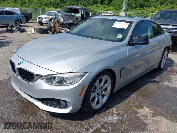2014 BMW 4 Series 435i with VIN WBA3R1C52EK191381, listed as a IAAI auction lot 42257612 with 161,112 mi miles and . Bid and sale history available at DreamBid. Image 17.