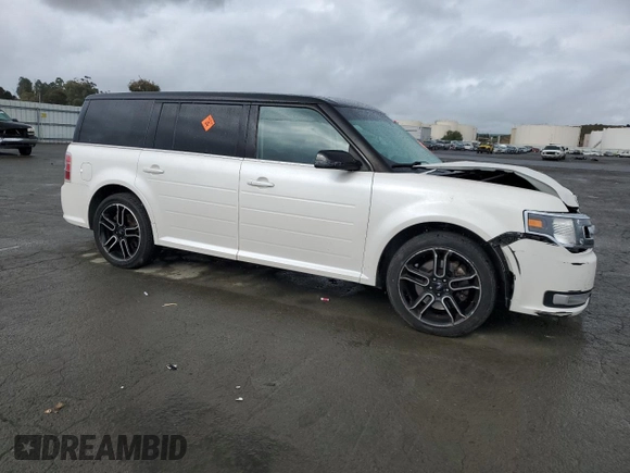 2014 Ford Flex SEL z VIN 2FMGK5C84EBD45430, wystawiony jako Copart lot #53736915 z przebiegiem 153 249 mil mil oraz Szkody całkowita. Historia ofert i sprzedaży dostępna na DreamBid. Obrazek 4.