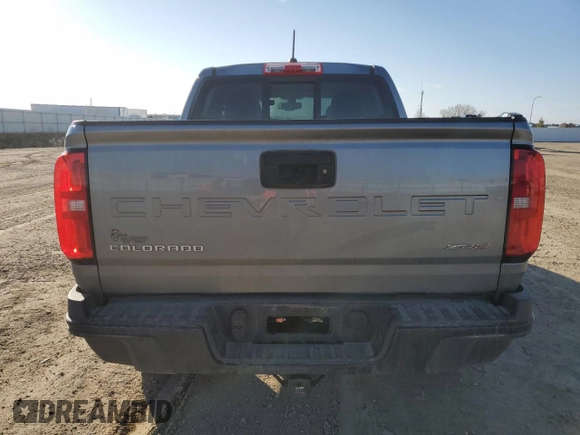 2021 Chevrolet Colorado 4WD ZR2 with VIN 1GCGTEEN6M1221254, listed as a Copart auction lot 51690365 with 49,063 mi miles and Salvage title. Bid and sale history available at DreamBid. Image 6.