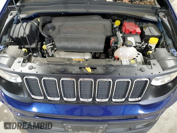 2020 Jeep Renegade Altitude with VIN ZACNJBBB4LPL73485, listed as a Copart auction lot 83314814 with 8,394 mi miles and Clean title. Bid and sale history available at DreamBid. Image 12.