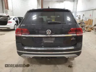 2019 Volkswagen Atlas SEL with VIN 1V2MR2CA1KC624123, listed as a Copart auction lot 50326895 with 89,234 mi miles and Salvage title. Bid and sale history available at DreamBid. Image 6.