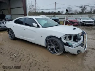 2018 Dodge Charger R/T with VIN 2C3CDXCT6JH272604, listed as a Copart auction lot 42773745 with 88,081 mi miles and Salvage Title. Bid and sale history available at carsss.com. Image 4.